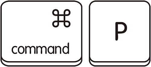commandP Command P
