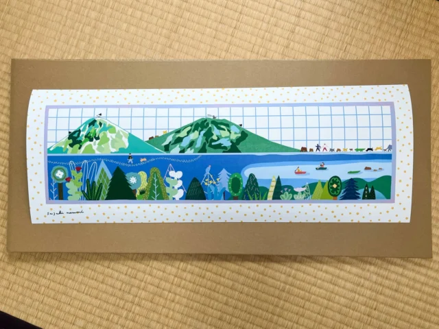 水彩画　ジクレー版画「災除川と白壁土蔵」（うきは市吉井町） 宝物殿 - 徳川印刷｜Tokugawa Editions